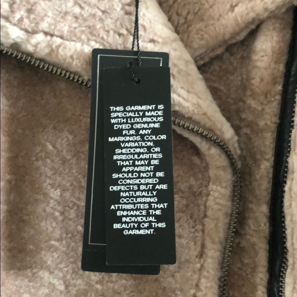Shearling leather jacket - Picture 7 of 7